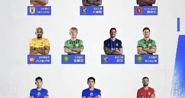 武汉三镇卡迪斯、绍尔入选中超五月最佳阵容！找到球队低迷原因