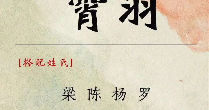 带有中式美学，大气独特的男孩名