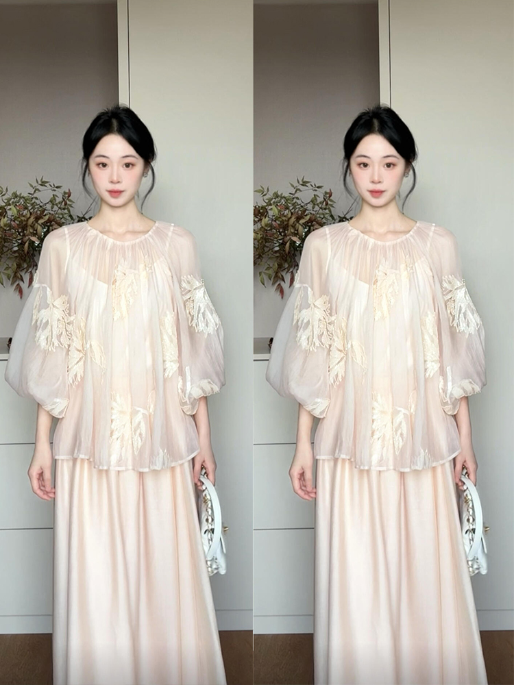 中式改良旗袍连衣裙女2022新款