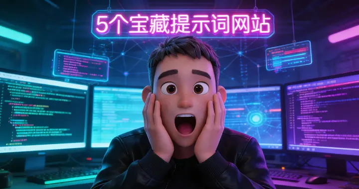 建议收藏！5个神级提示词网站！