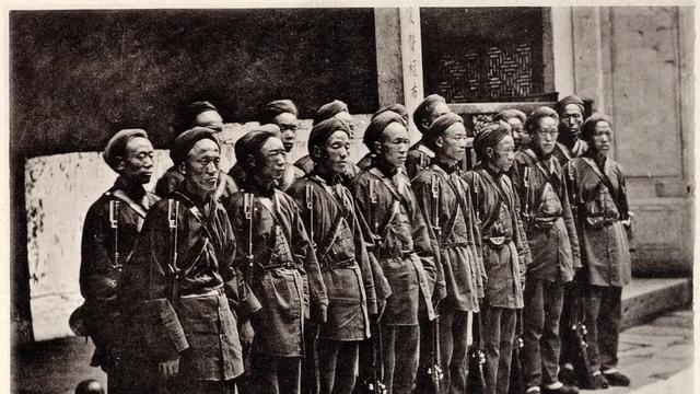 收藏老照片：1871年，浙江宁波的一支洋