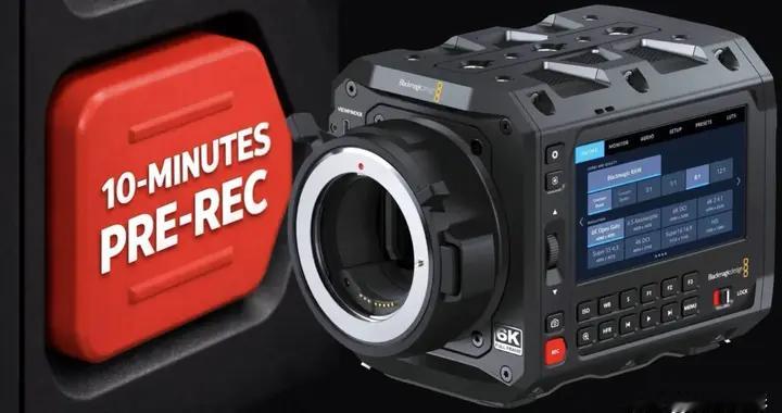 Blackmagic Camera 10.0 固件更新新增最长 10 ...