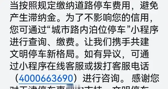 天津停个车两天欠费198，画个线就收钱剐蹭自己扛，这钱买了啥？