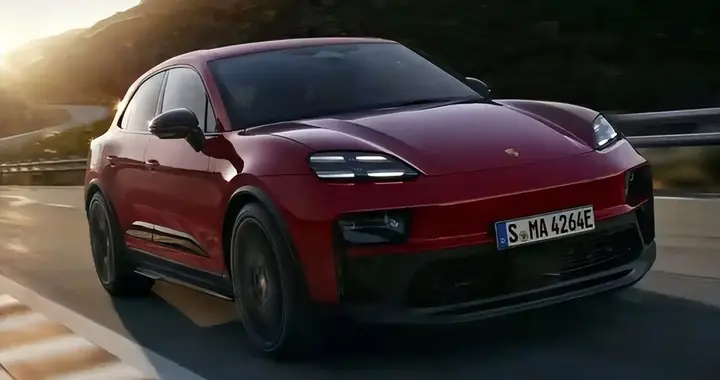 保时捷纯电Macan GTS官图发布：电动性能与运动设计的完