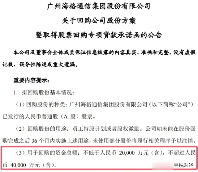 利好来了！8大龙头大额回购，含通信、家电、医疗，最高回购100亿