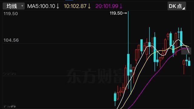 熊猫最可爱啦：现货价格已然跌回100以下