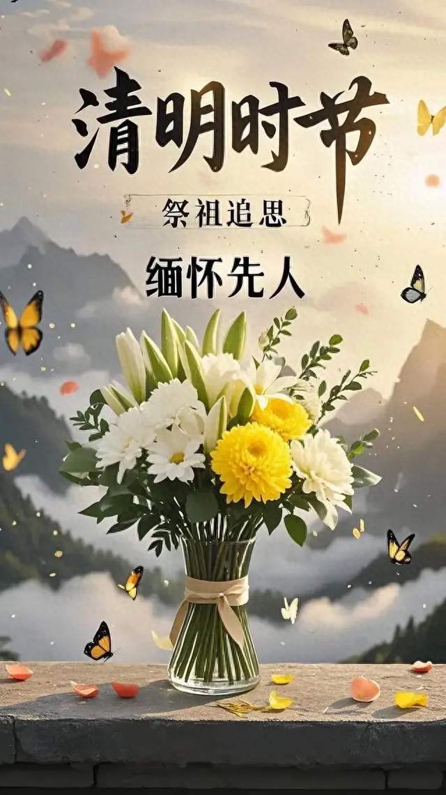 清明烟起，念思绵长。