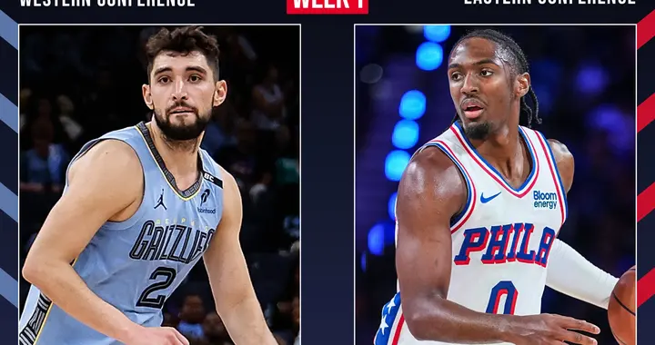 NBA官宣首周大奖：杰罗姆力压东契奇首次当选 詹皇祝贺马克西获奖