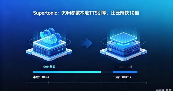 Supertonic：99M 参数本地 TTS 引擎，比云端快 10 倍