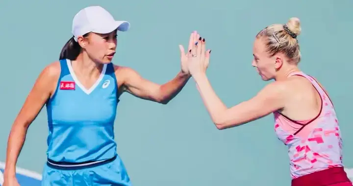 2-1!张帅搭档西尼亚科娃晋级WTA500阿德莱德站女双决赛!