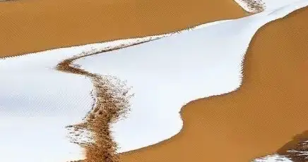 微散文‖大漠落雪