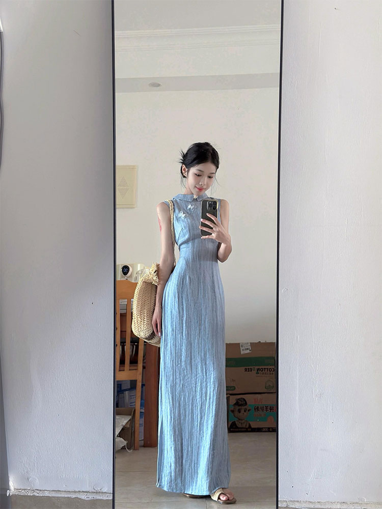 独特漂亮绝美气质高级感连衣裙女2025年夏季新款今年流行爆款裙子