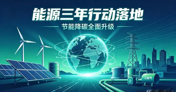 2026能源三年行动落地！节能降碳全面升级行业大变局
