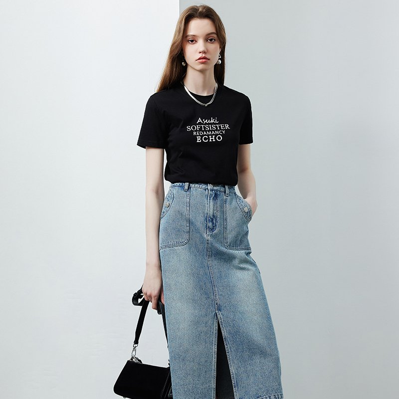 kbne新款设计感多色短袖T恤