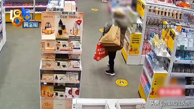 魔法微头条：女子20分钟偷了48件？一查