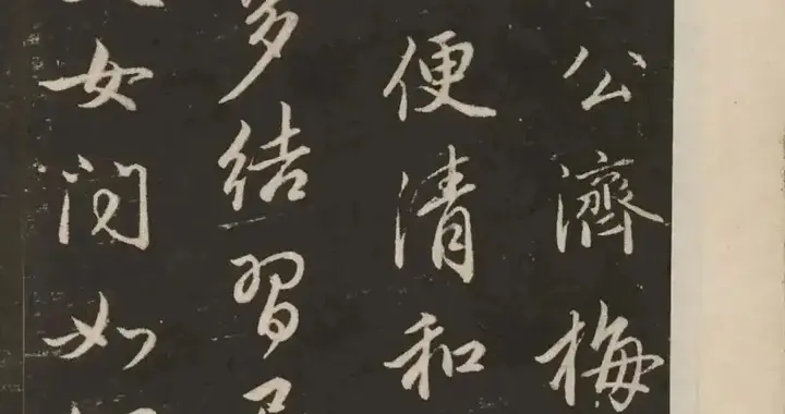 赵孟頫的《再和杨公济梅花十绝》