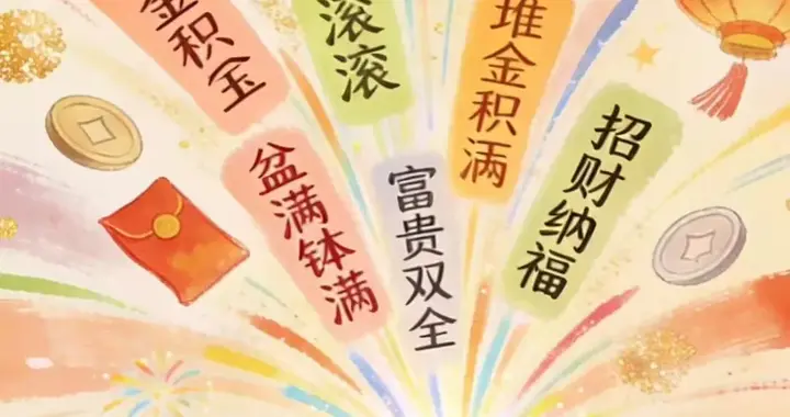 日进斗金 招财进宝！发财壁纸