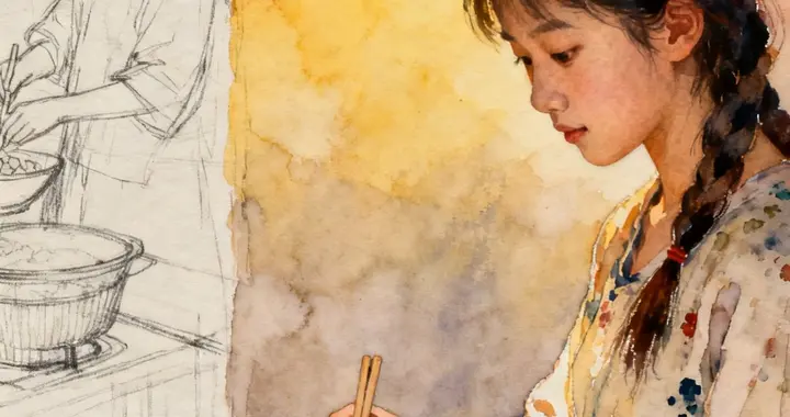 碗底裁芳，糯香漫染画堂