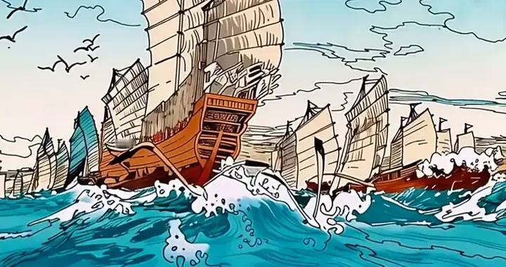 动画《郑成功收复台湾》第48幅 [元山子影像传媒]