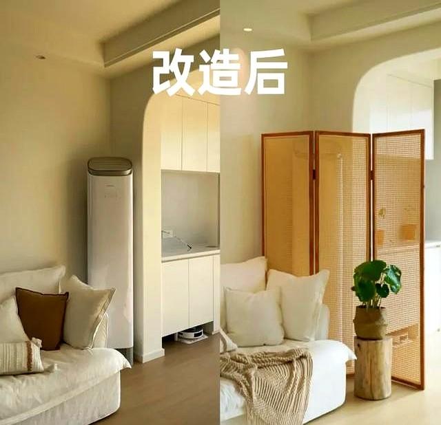 嫌柜机又土又占地？网友神操作，简单搞定颜值