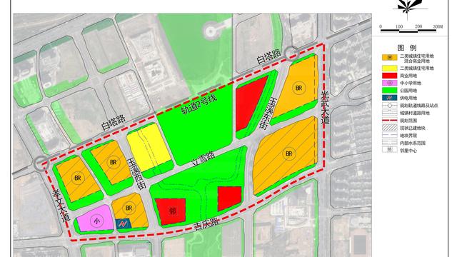 珂尔：伊滨科技城中轴线核心端用地调整！