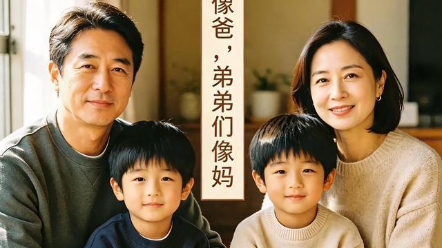 远见卓识辰星：俩弟弟都像妈妈，只有哥哥像