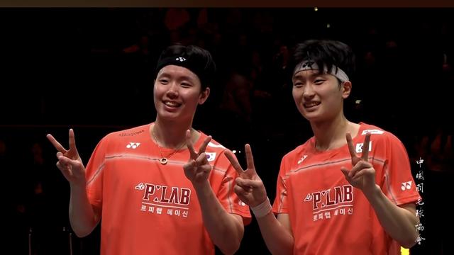 用户kl天边的云：韩国又杀出一对混双来