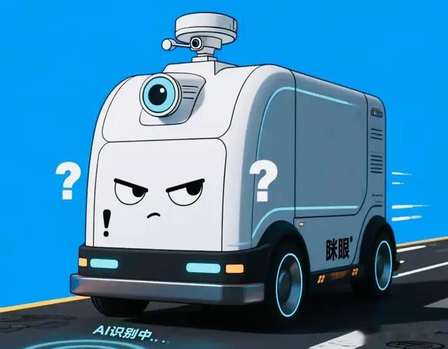 无人配送车撞了就跑？它的"眼睛"可能比你还瞎！