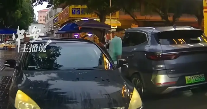 男子单行道故意逆行停车堵路后续！面对交警仍态度嚣张，结局舒适