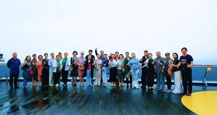 扬帆瀚海 艺联中韩｜首届邮轮国际文化艺术节考察之旅盛大启航