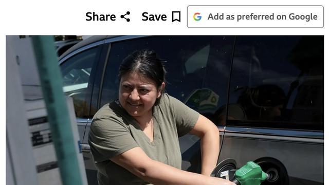 英文头条：英媒：美国通胀跃升至近两年最高