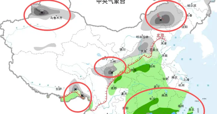 南方本轮降雨还将持续，主要分布如下，今天夜间~2月28日天气