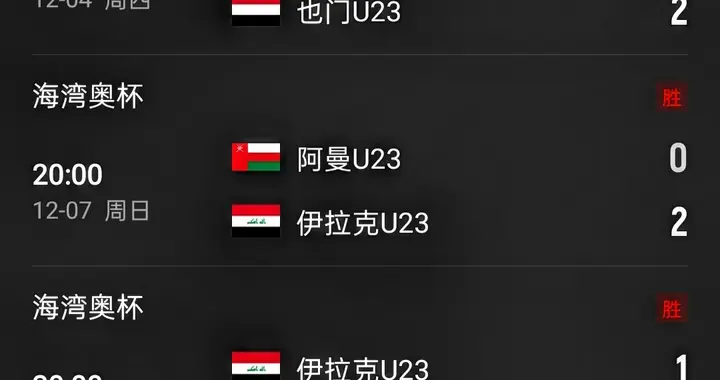 U23亚洲杯热身：伊拉克1-0阿联酋，泰国4-0印度，U23国足加紧备战