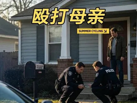 美国小仙女殴打母亲，结果被警察当场抓捕！