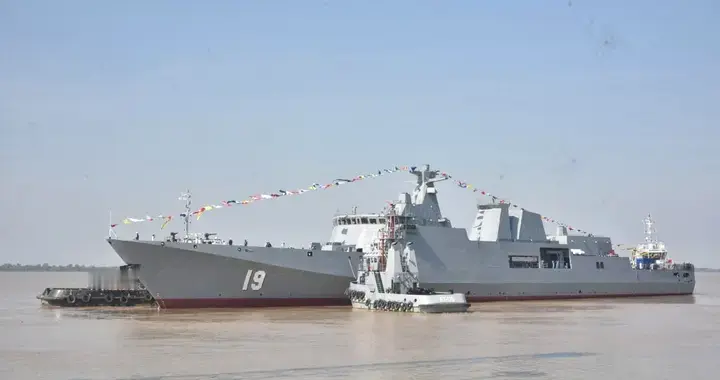 细节实锤！缅甸护卫舰这两处部件，高度符合印度制造特征