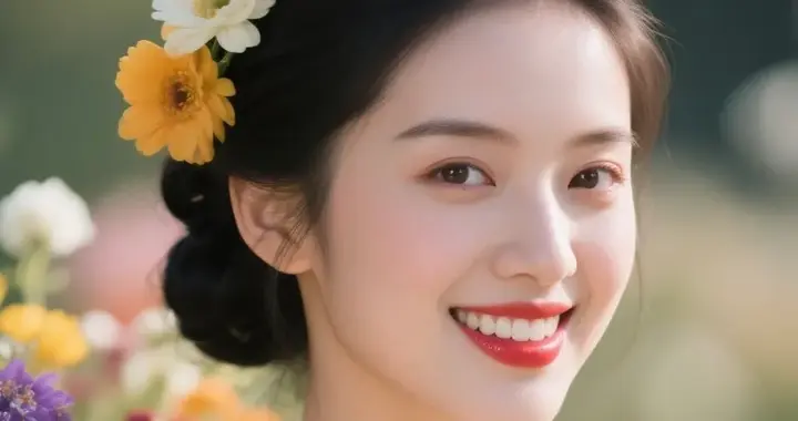 把春天别在发间