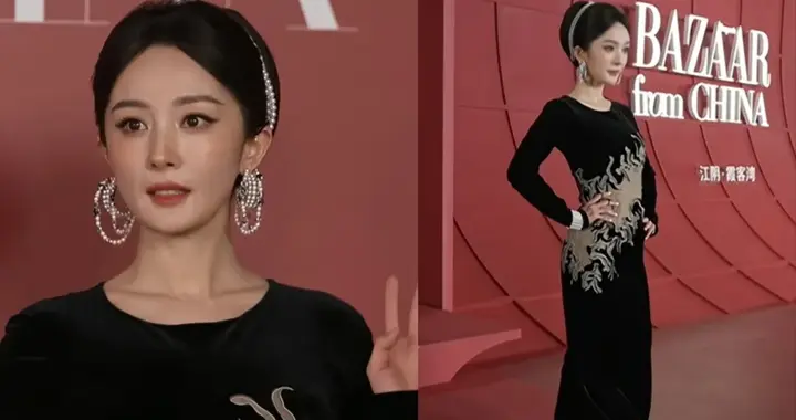 芭莎盛典红毯：杨幂白鹿好美，李庚希造型看不懂，罗晋脸变圆润