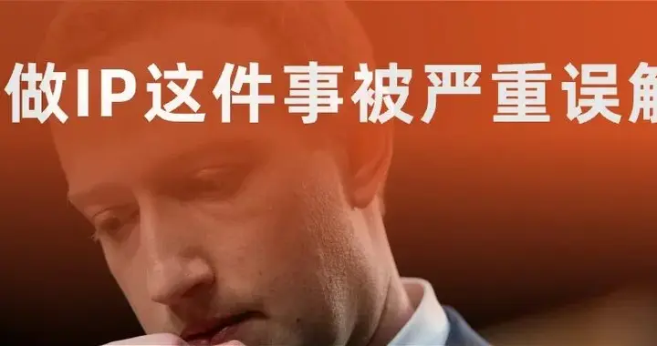做IP这三个字已经被严重误解了