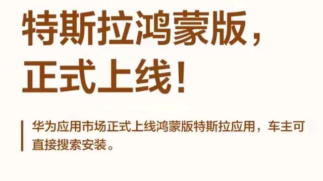 Ai观天下：特斯拉开始适配鸿蒙！全球新能