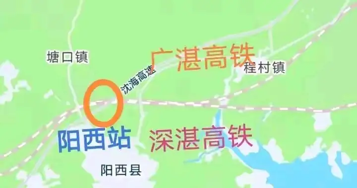粤西小城阳江凭啥拥有两条高铁，高州化州五百万人口却无直通高铁