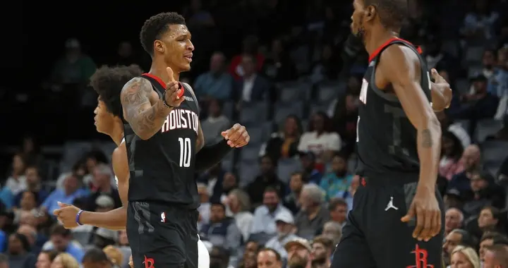 太燃了！火箭124-109碾压灰熊，球队全面爆发让杜兰特笑开了花