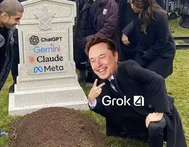 Grok-4横空出世！AI界新王炸裂登场