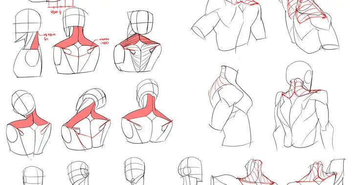 练习2000例人体结构，确实狠：逼自己一次才有改变，收藏过年画了