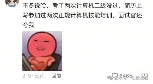 网友通过吹牛得到offer？哈哈哈撑死胆大的饿死胆小的！