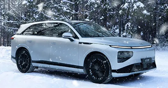 新款小鹏G9官图发布、针对配置进行升级