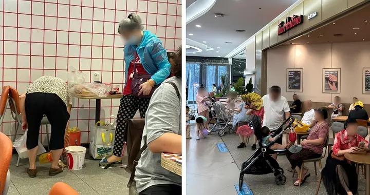 老人不消费只蹭坐，商家却不驱赶，其实流量是实体店最后的门票