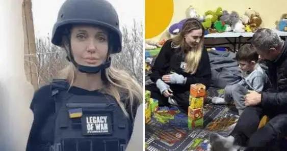 美国著名女星朱莉访问乌期间随身保镖被抓壮丁