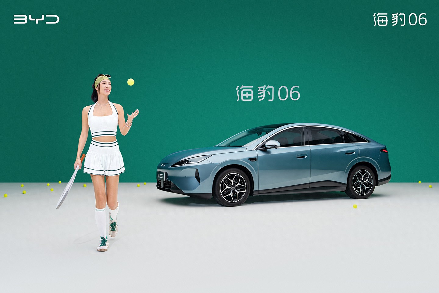 比亚迪2027款海豹06全新车色官图发布，首批展车已到店