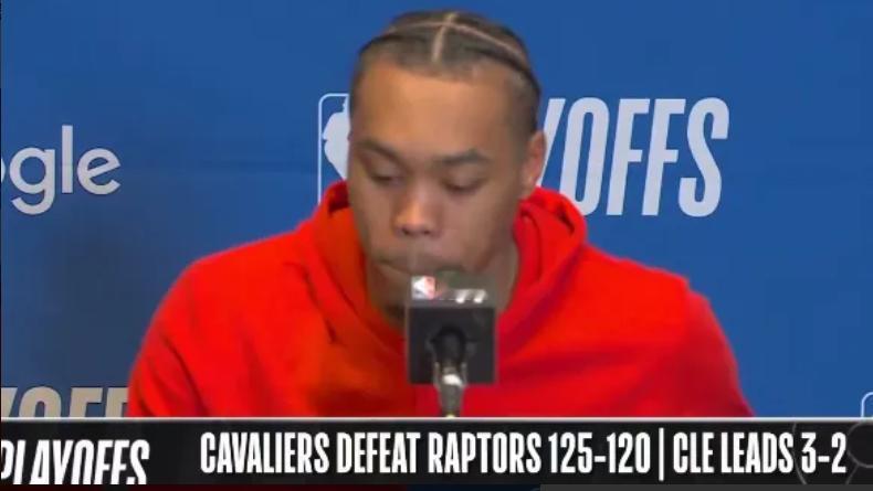 巴恩斯：末节我们防好了哈登米切尔，但莫布利施罗德爆发了  今日NBA季...