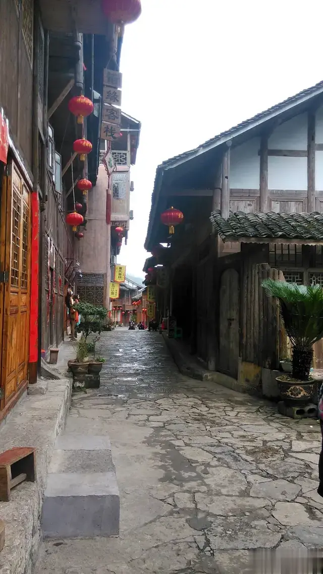 门前的老街
